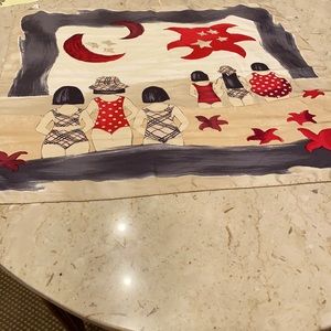 Vintage Burberry Silk Scarf